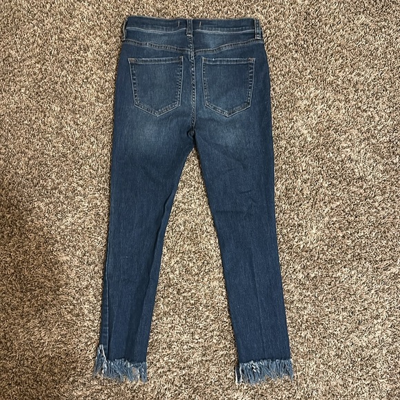 Free People Jeans Frayed 27 - Picture 6 of 8